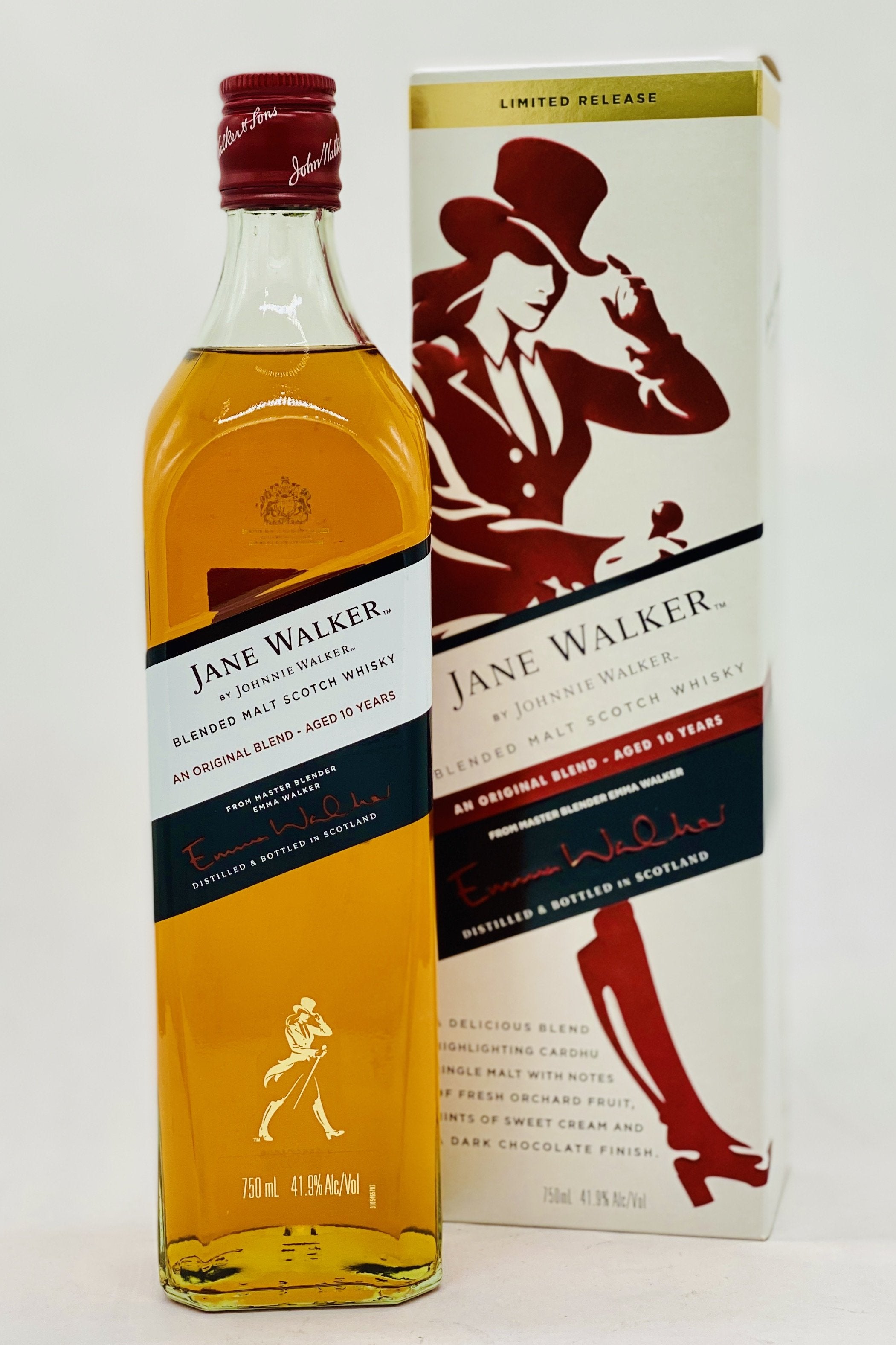 【未開封品】JANE WALKER 10年 オリジナルブレンド 750ml JANE WALKER BY JOHNNIE WALKER SCOTCH WHISKEY 750 ML – Lopez