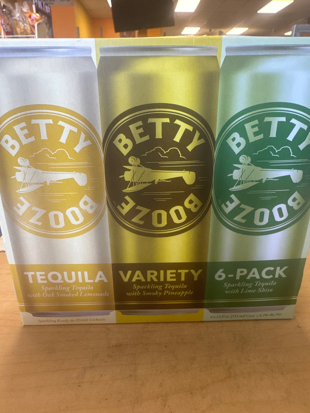 Betty booze 6 pack tequila variety