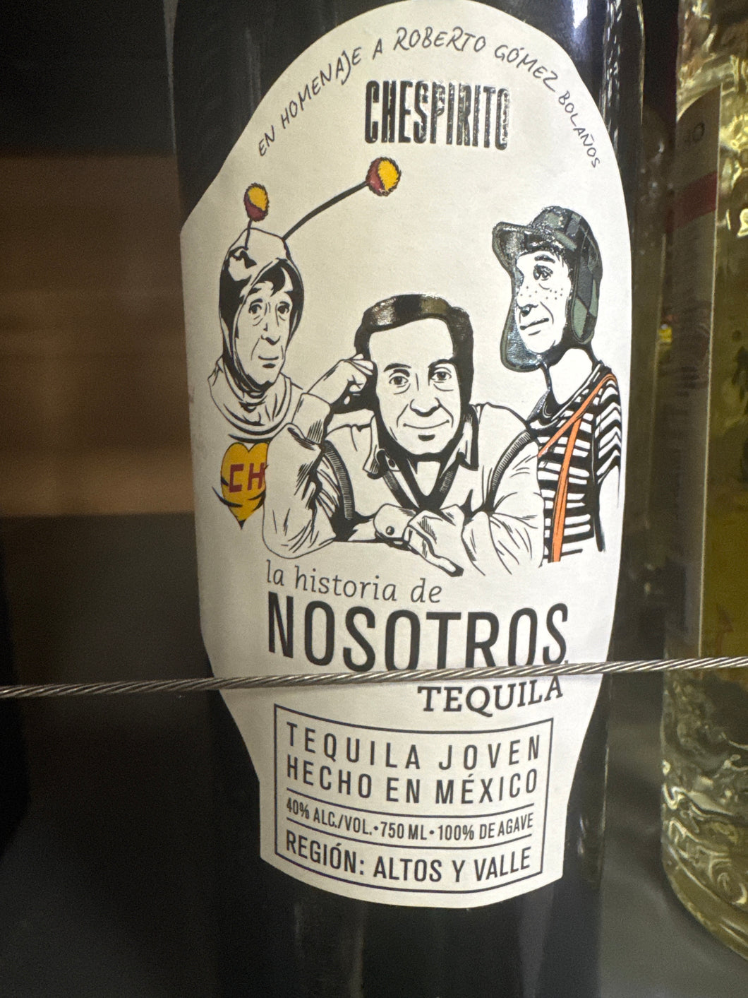 La historia de Nosotros tequila joven
