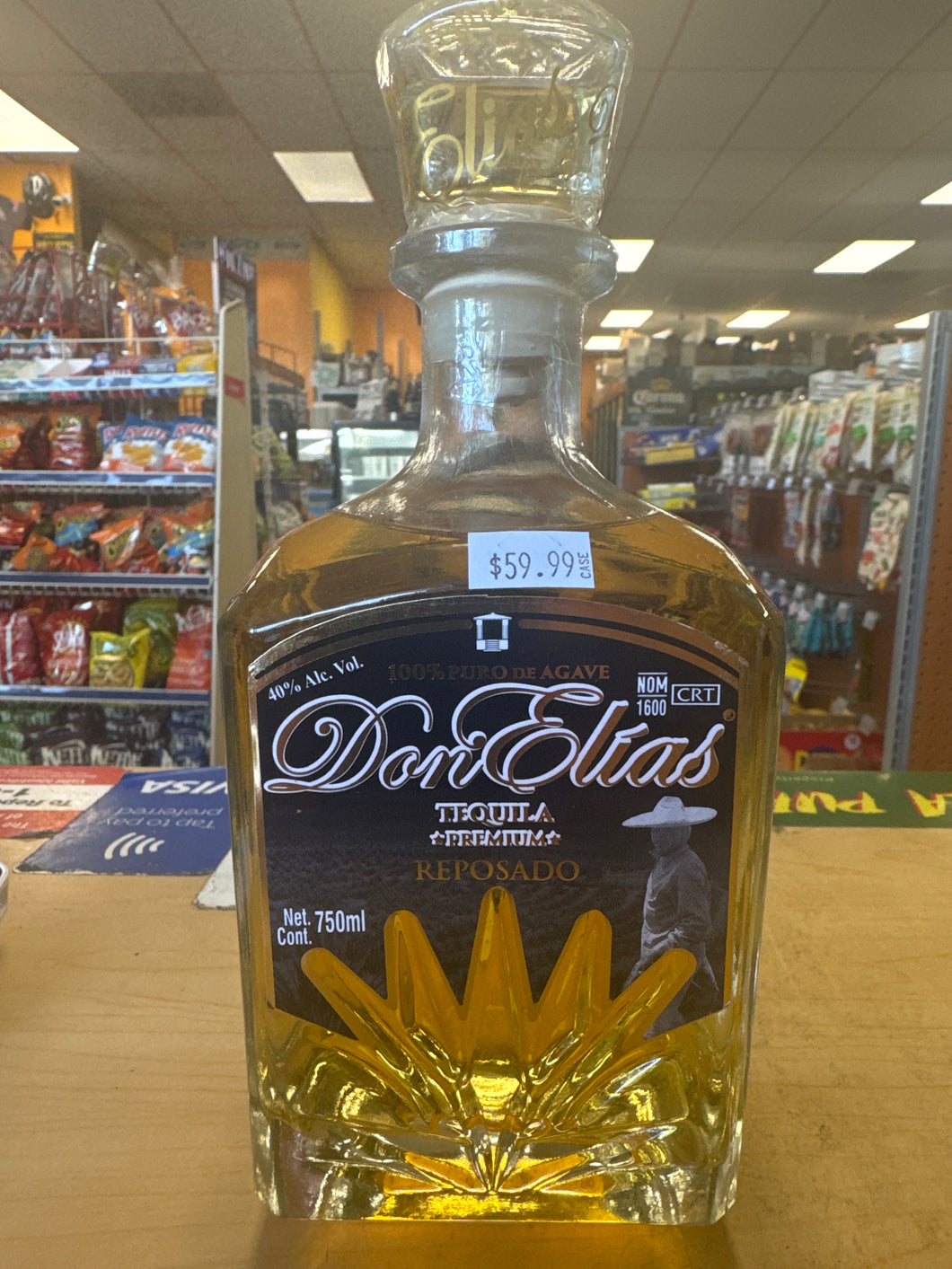Don Elias tequila Reposado