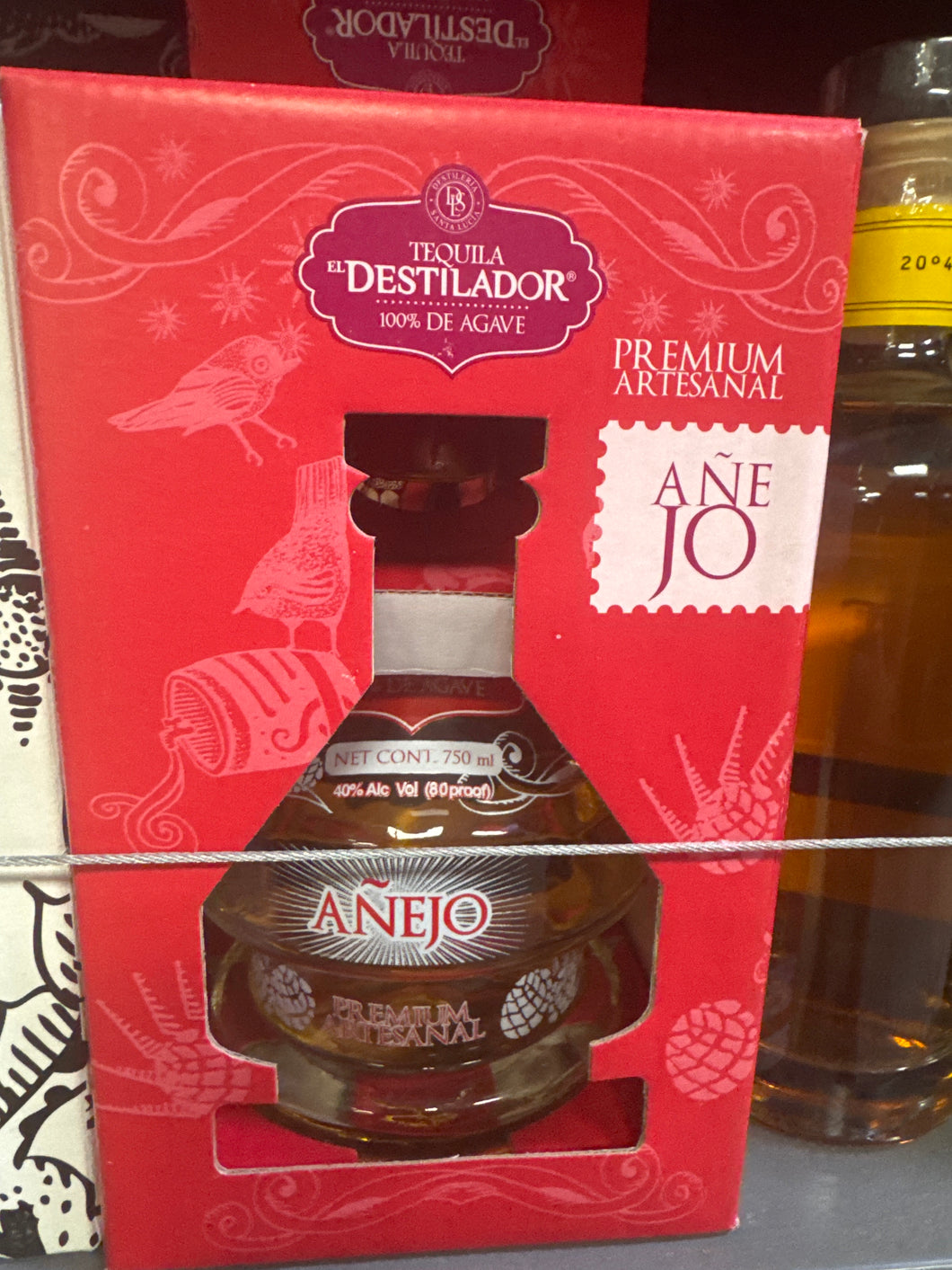 Tequila El Destilador Añejo