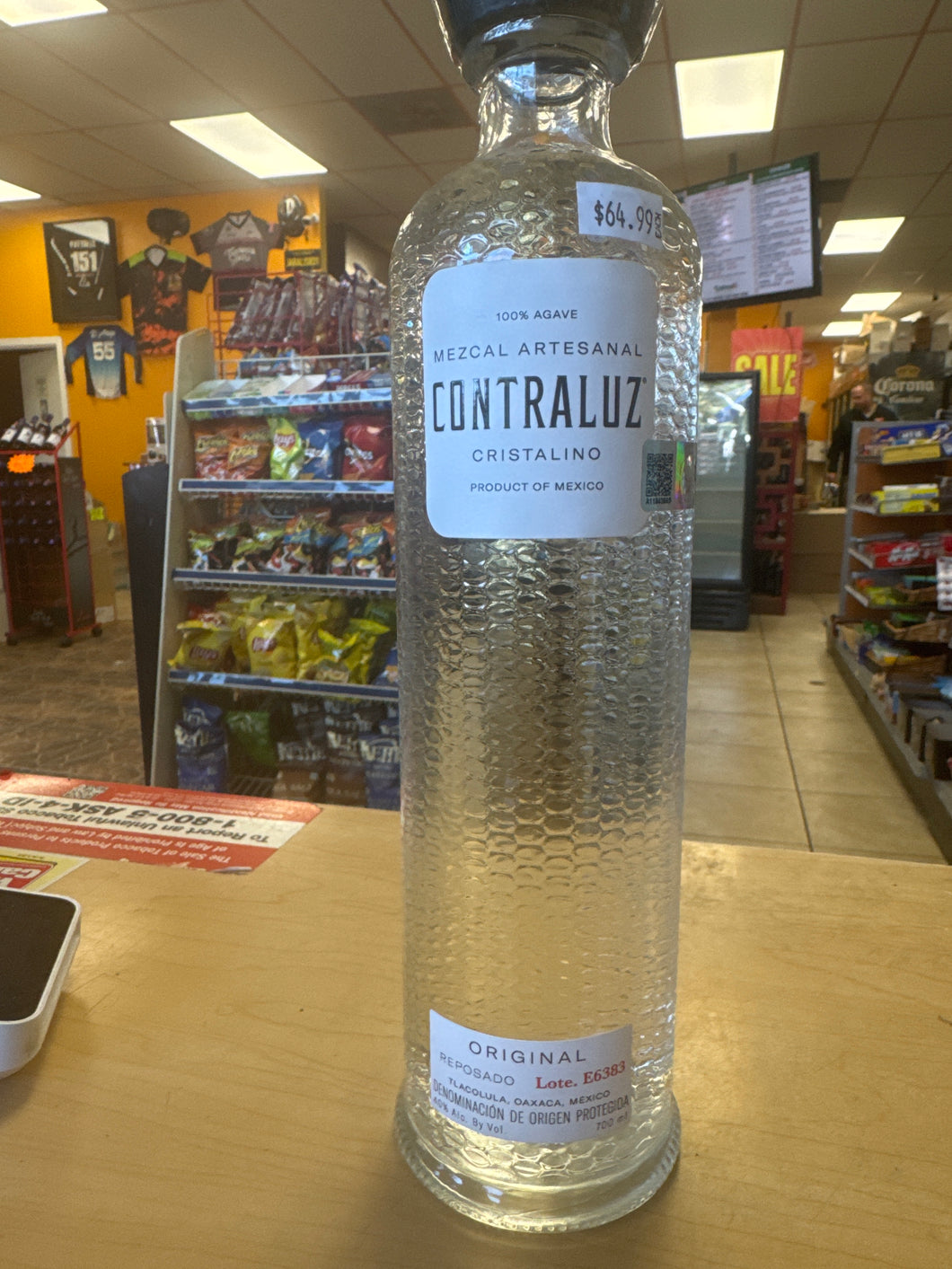 Contraluz mezcal Reposado