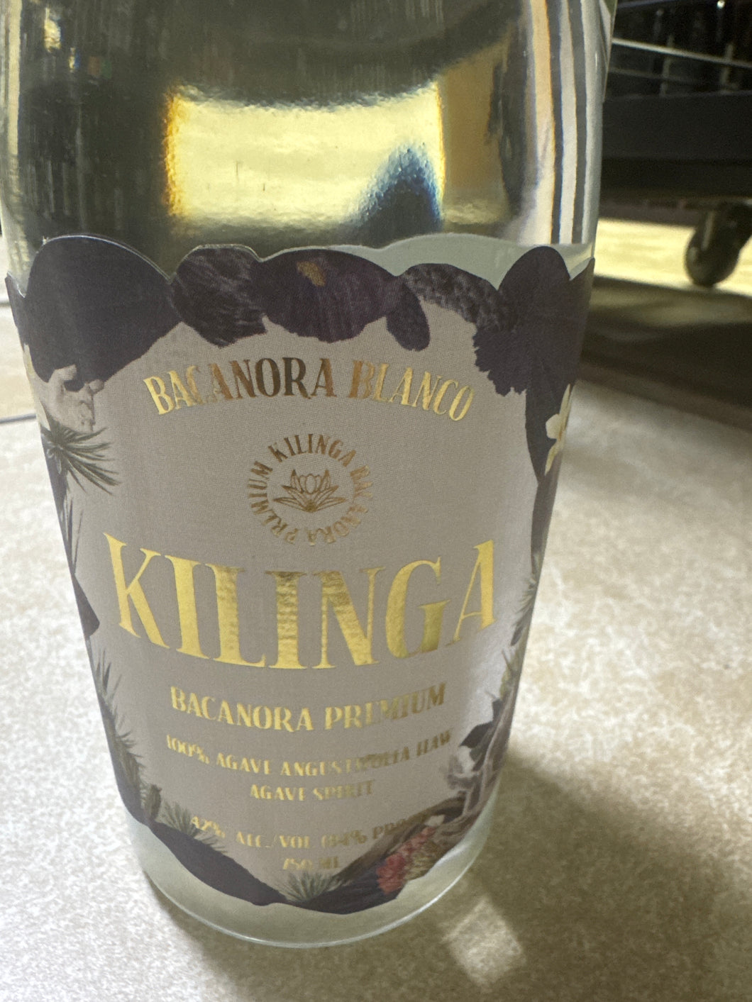 Kilinga bacanora blanco