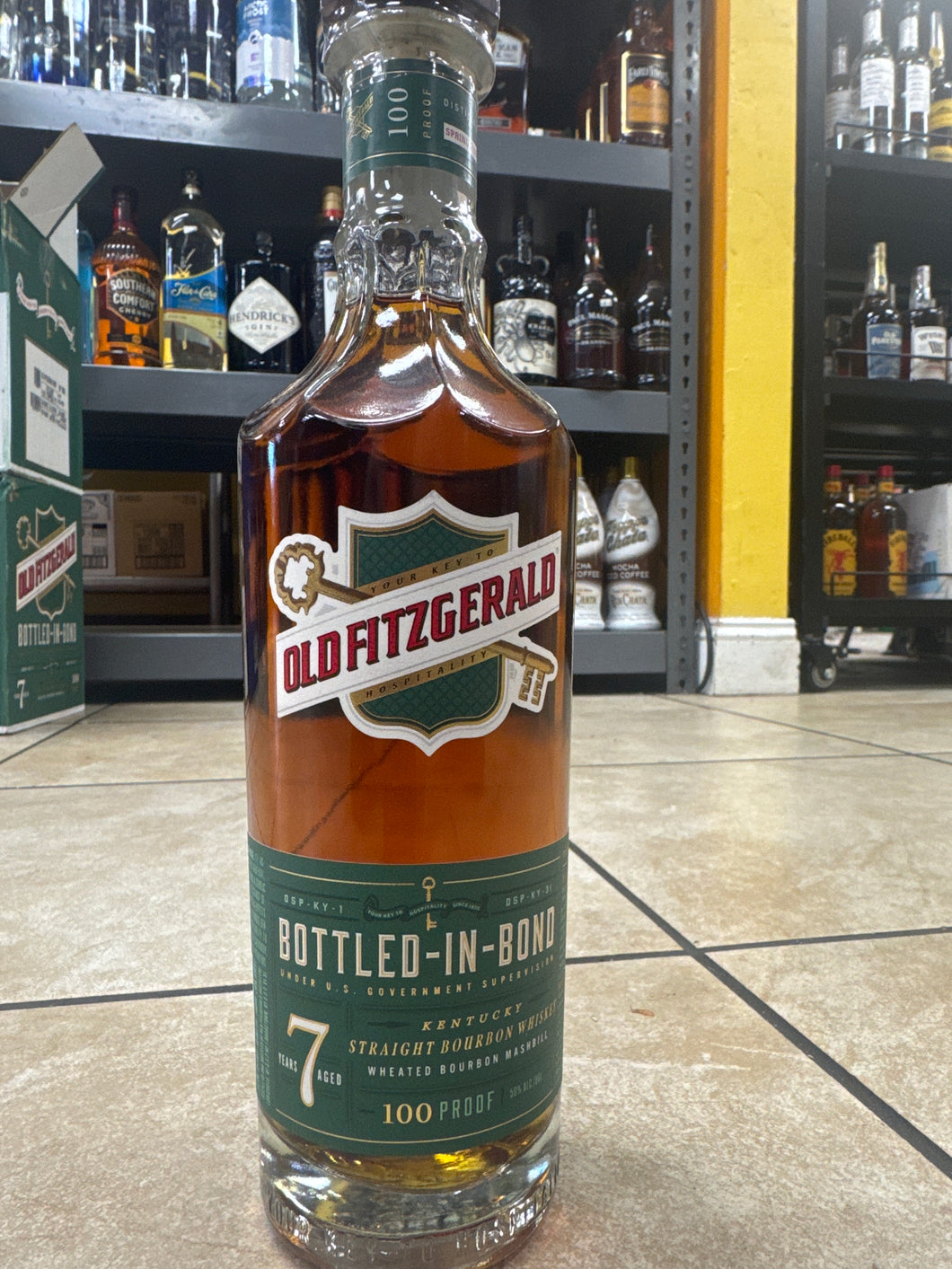 Old Fitzgerald 7 years bottled and bond