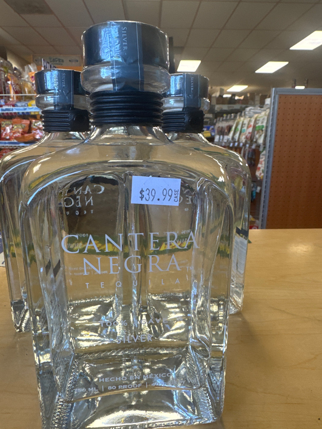 Cantera negra tequila blanco