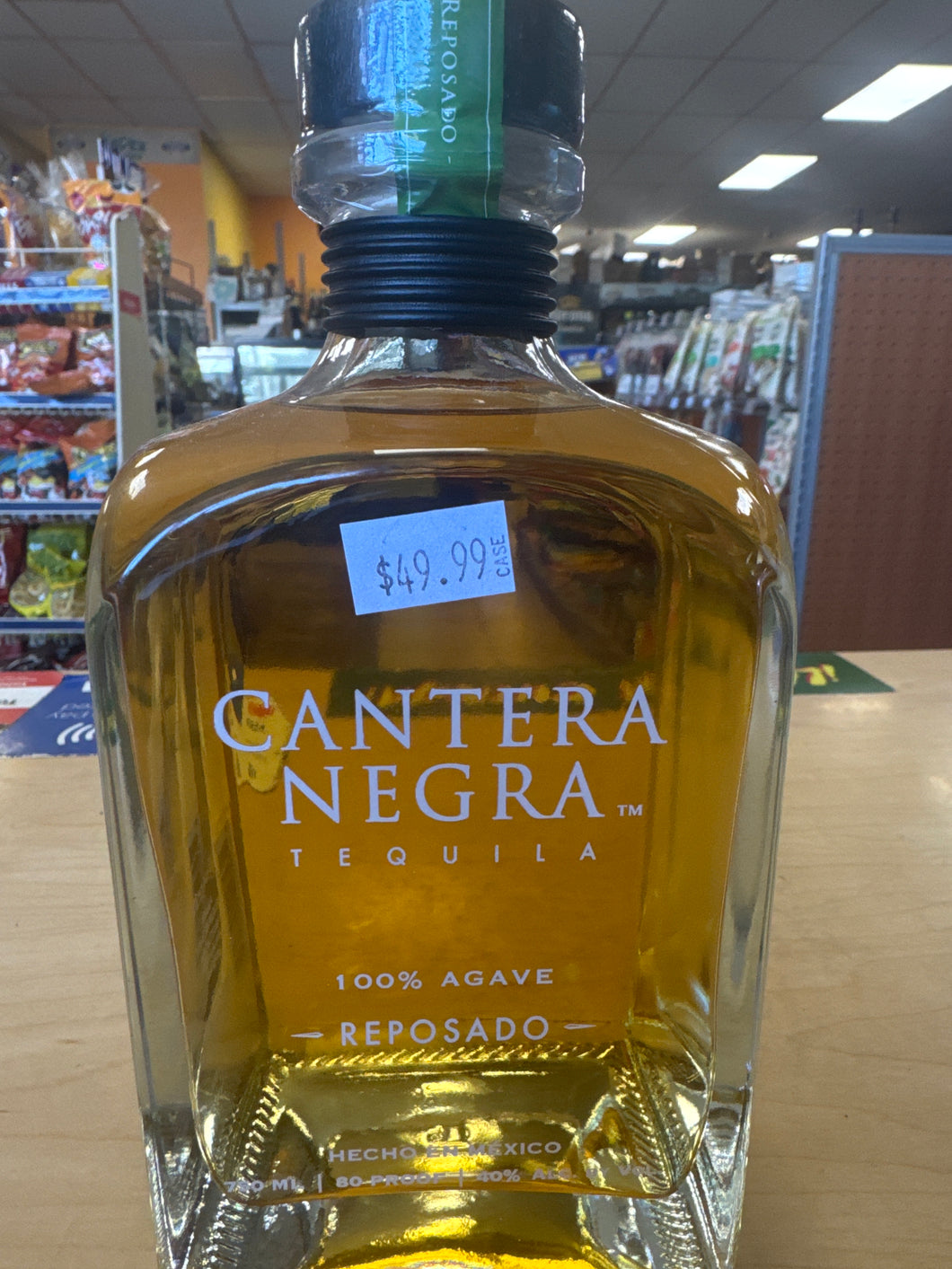 Cantera negra Reposado tequila