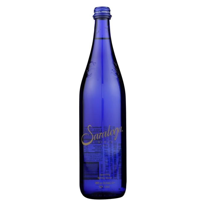 Saratoga Springs Water: Sparkling Spring, 28 Oz