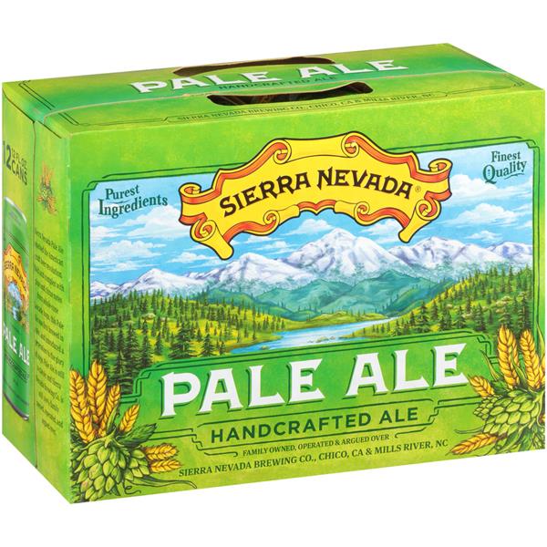 BEER SIERRA NEVADA PALE ALE 12 PACK CANS