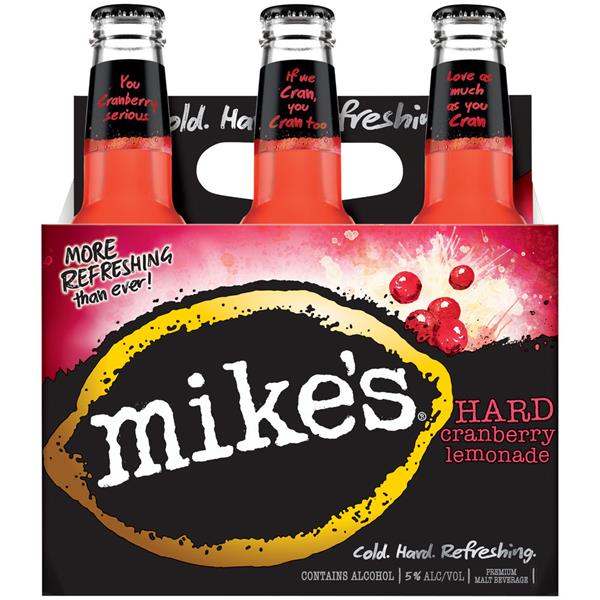 BEER MIKES HARD CRANBERRY LEMONADE SIX PACK