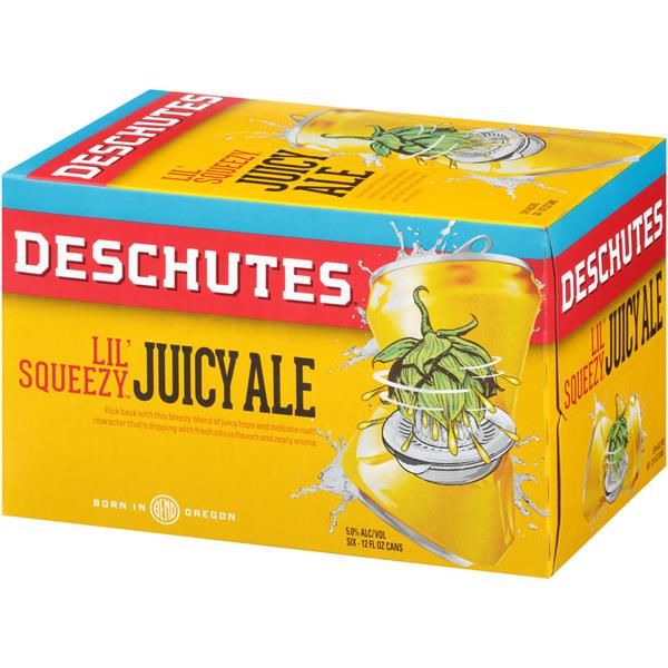 BEER DESCHUTES LIL SQUEEZY JUICY ALE