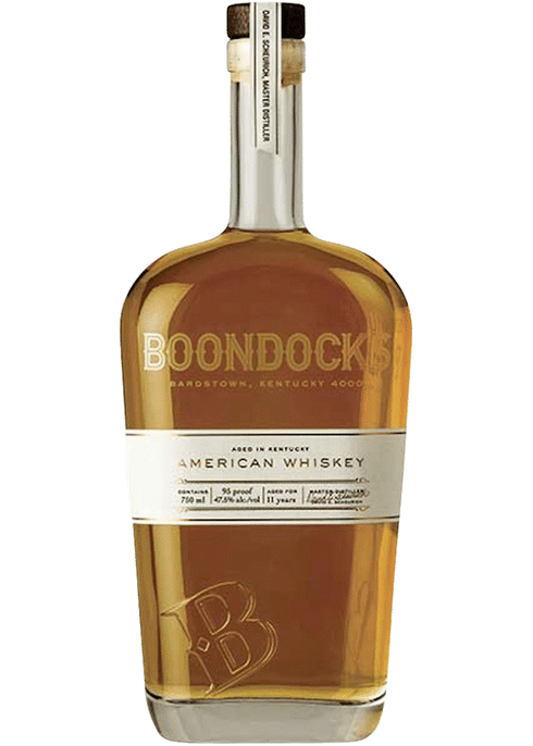 BOONDOCK'S BOURBON WHISKEY 750 ML