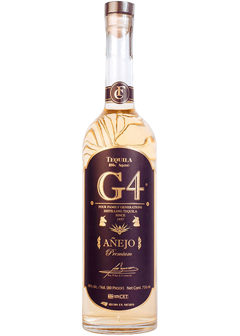 TEQUILA G4 AŃEJO 750 ML