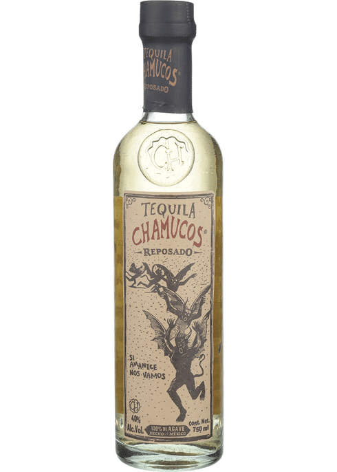 TEQUILA CHAMUCOS REPOSADO 750 ML