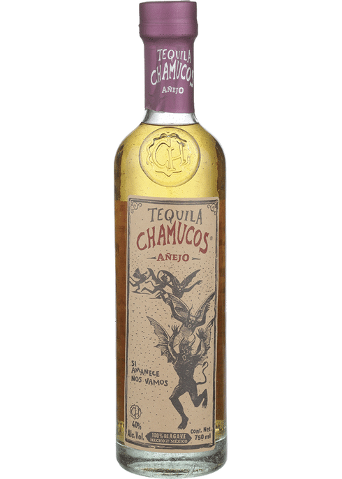 TEQUILA CHAMUCOS ANEJO 750 ML