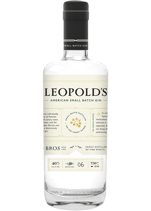 LEOPOLD'S GIN BATCH 624