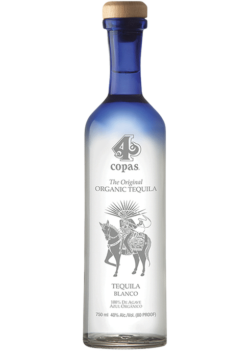 TEQUILA 4 COPAS BLANCO 750 ML