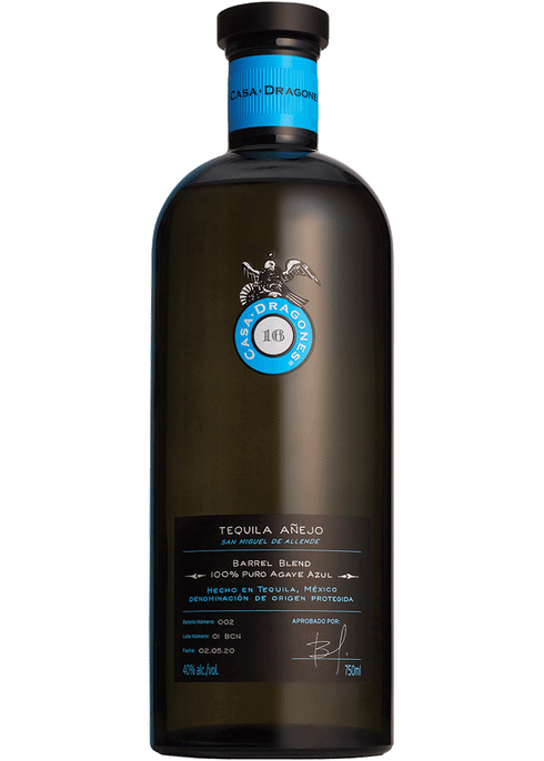 TEQUILA CASA DRAGONES ANEJO 750 ML