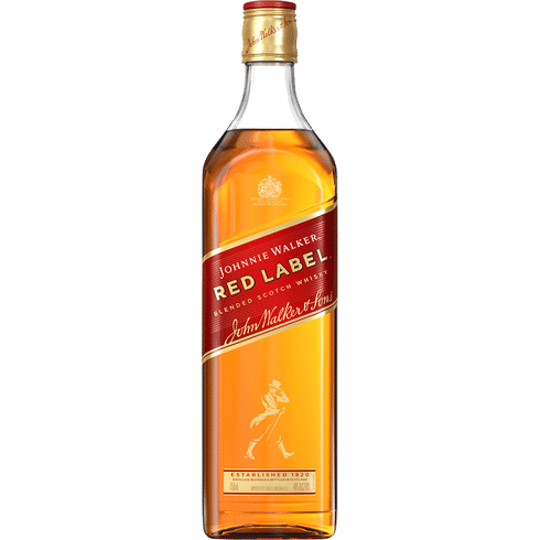 JOHNNIE WALKER RED LABEL SCOTCH WHISKEY 750 ML