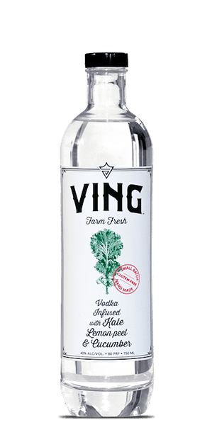 VODKA VING INFUSE KELE LEMON PEEL & CUCUMBER 750 ML