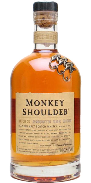 MONKEY SHOULDER SCOTCH WHISKEY BATCH #27 750 ML