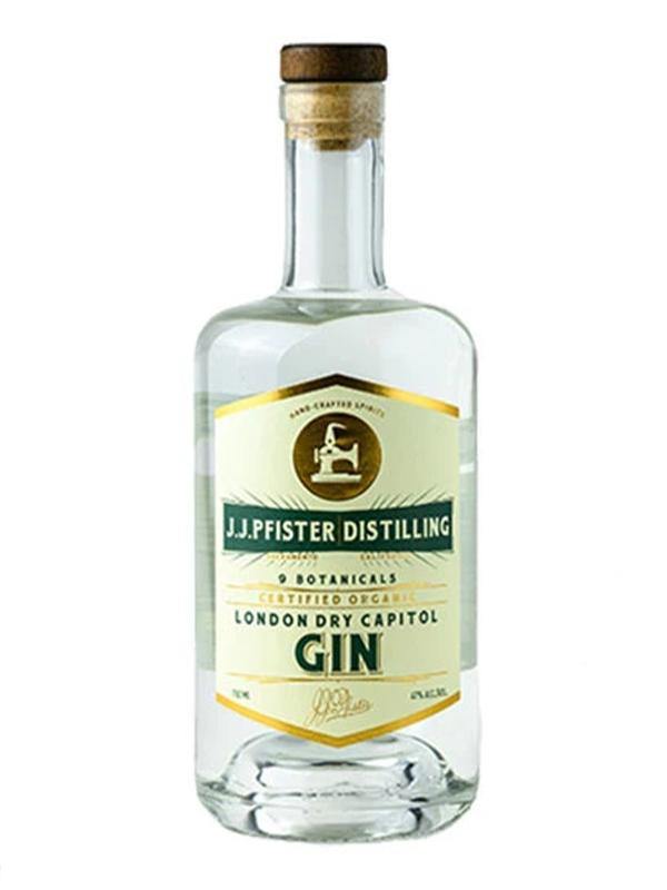 J.J PFISTER DISTILLING GIN 750 ML