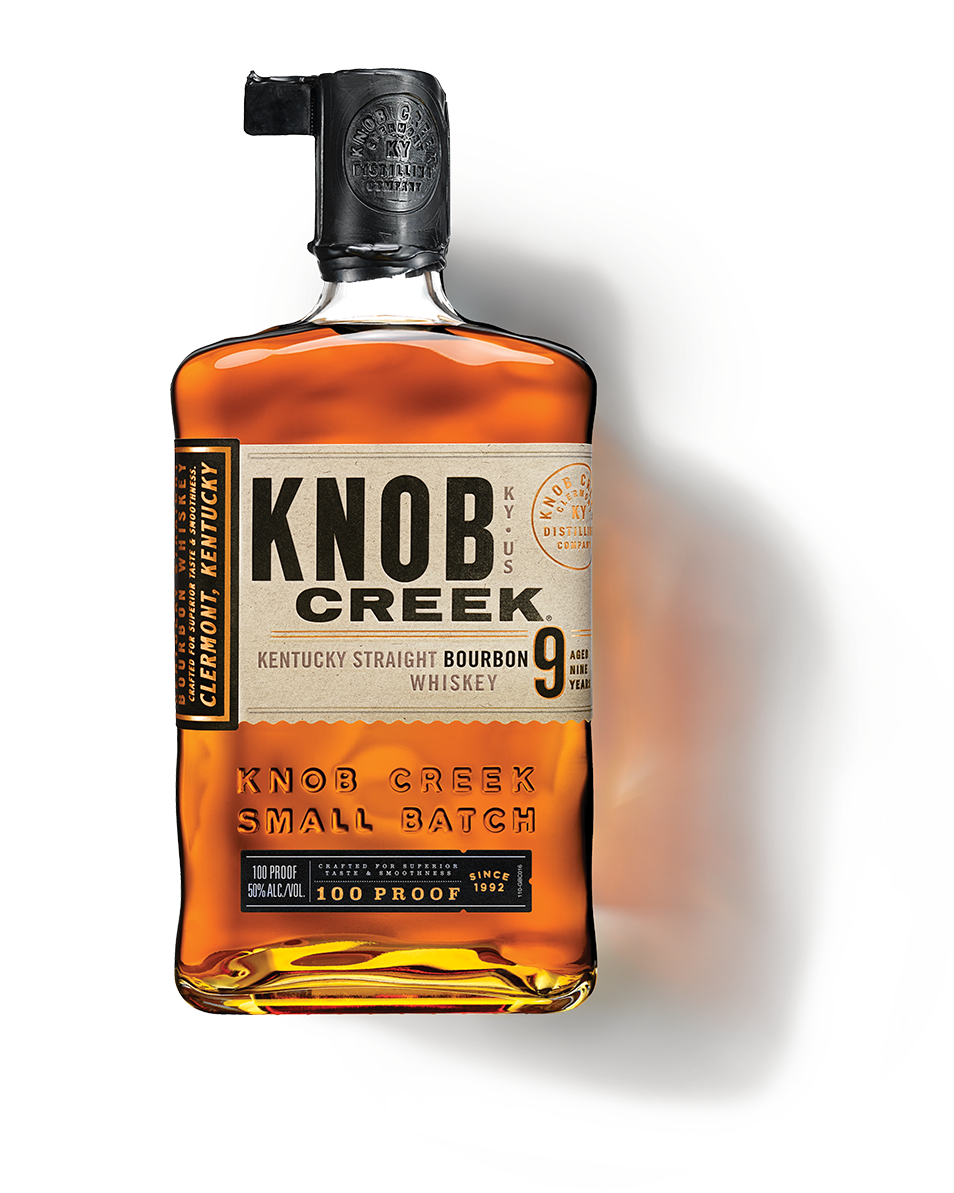 KNOB CREEK BOURBON WHISKEY 9 YEARS 750 ML