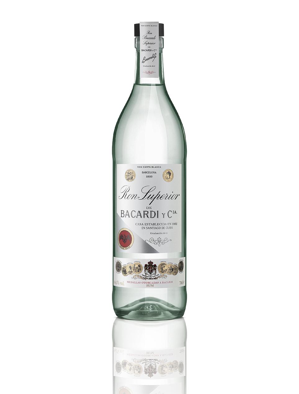 RUM SUPERIOR BACARDI Y CIA 750 ML