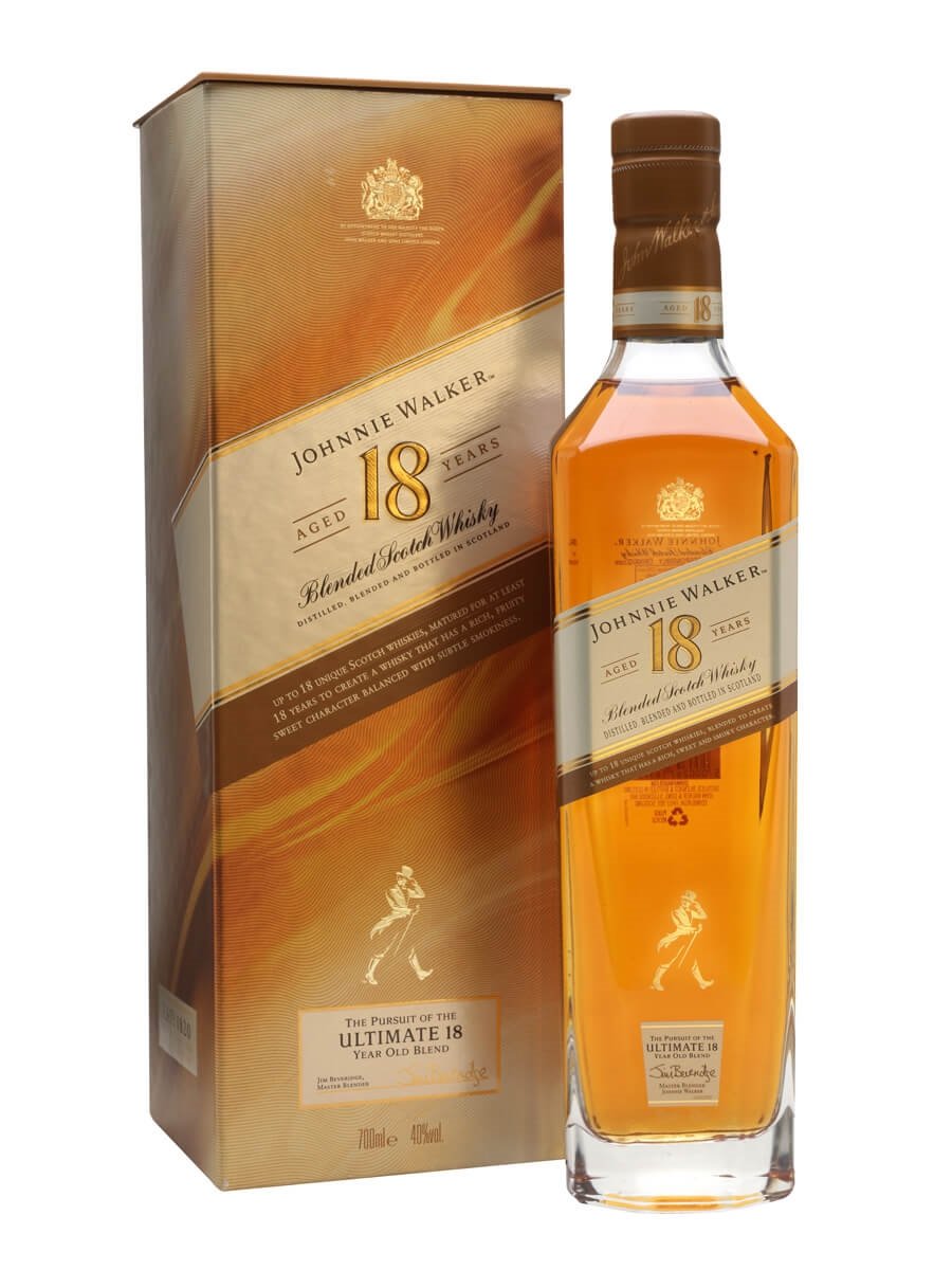 JOHNNIE WALKER 18YEAR SMERRY SCOTCH WHISKEY 750 ML