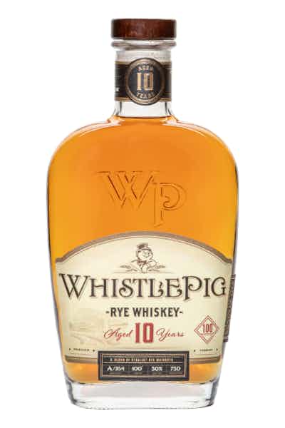 WHISTLE PIG 10 YEARS RYE WHISKEY 750 ML