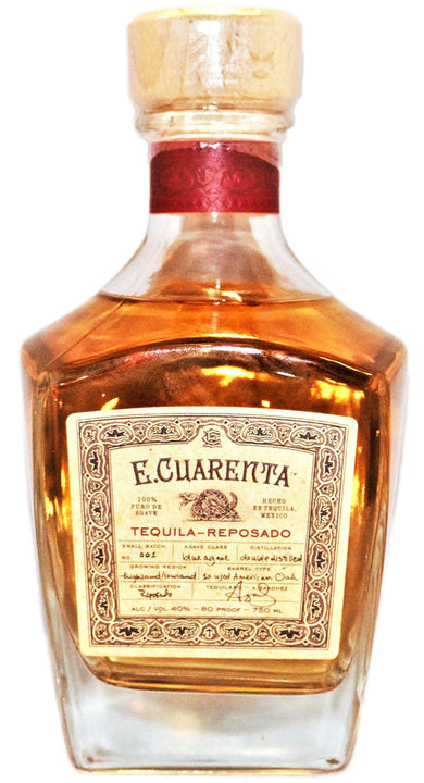 TEQUILA E.CUARENTA REPOSADO 750 ML