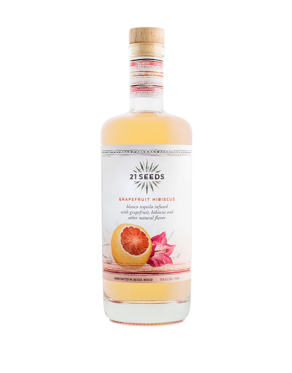 TEQUILA 21 SEED'S GRAPEFRUIT HIBISCUS 750 ML