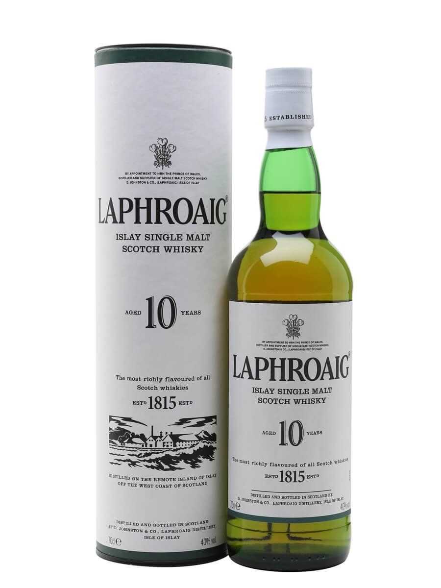 LAPHROAIG 10 YEAR SCOTCH WHISKEY 750 ML