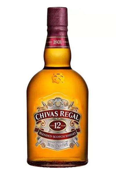 SCOTCH WHISKEY CHIVAS REAGAL 12 YEARS 750 ML